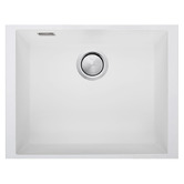 Oliveri Santorini 560mm Undermount Single Granite Kitchen Sink
