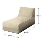 Milkcan Products Luxury Outdoor Memory Foam Lounge