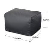 Milkcan Products Luxury Outdoor Ottoman Cover