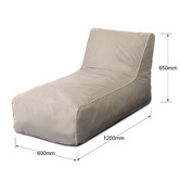 Milkcan Products Luxury Outdoor Memory Foam Lounge