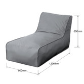 Milkcan Products Luxury Outdoor Memory Foam Lounge