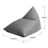 Milkcan Products Corbi Cotton-Blend Bean Bag Cover