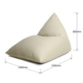 Milkcan Products Corbi Cotton-Blend Bean Bag Cover