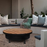 Milkcan Products Kalahari 80 Black Fire Pit