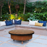 Milkcan Products Kalahari 80 Rust Fire Pit