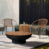Milkcan Products Phoenix 80 Black Fire Pit