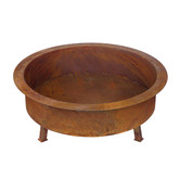 Milkcan Products Kalahari 80 Rust Fire Pit
