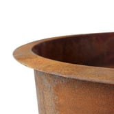 Milkcan Products Kalahari 80 Rust Fire Pit