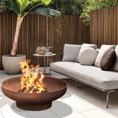 Milkcan Products Phoenix 80 Rust Fire Pit