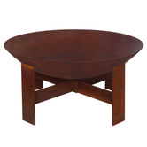 Milkcan Products Sierra 80 Rust Fire Pit