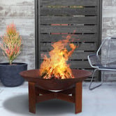 Milkcan Products Sierra 80 Rust Fire Pit