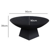 Milkcan Products 90cm Marrakesh Steel Fire Pit