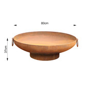 Milkcan Products Cairo Rustic Fire Pit