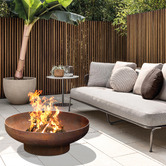 Milkcan Products Phoenix 70 Rust Fire Pit
