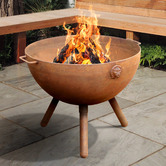 Milkcan Products Cauldron 70 Rust Fire Pit