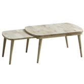 Maja Ansel Design Ferreira Wooden Extendable Coffee Table