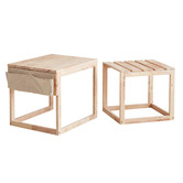 Maja Ansel Design 2 Piece Dice Nesting Side Table Set