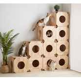 Maja Ansel Design Cheska Rubberwood Stool