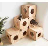 Maja Ansel Design Cheska Rubberwood Stool