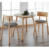 Maja Ansel Design 2 Seater Allanis Rubberwood Dining Table &amp; Chair Set