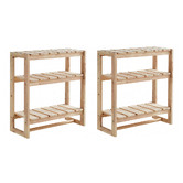 Maja Ansel Design Alliona Rubberwood Shelving Units