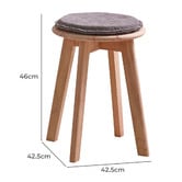 Maja Ansel Design 4 Seater Halsey Dining Table, Chair &amp; Stool Set