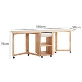 Maja Ansel Design Mashi Foldable Study Desk