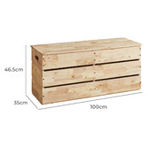 Maja Ansel Design Mindo Storage Bench
