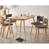 Maja Ansel Design 4 Seater Tiberius Dining Table &amp; Chair Set