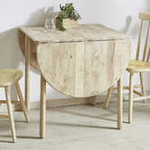 Maja Ansel Design Jacque Double Drop Leaf Rubberwood Dining Table