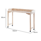 Maja Ansel Design Elias Rubberwood Writing Desk