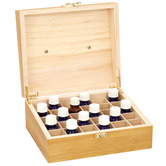Aromamatic Pine Wood 30 Slot Essential Oil Storage Box