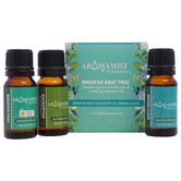 Aromamatic 3 Piece 10ml Aromamist Breathe Easy Essential Oil Set