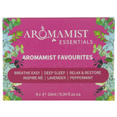 Aromamatic 6 Piece 10ml Aromamist Favourites Essential Oil Set