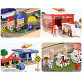 Onshine Onshine 101 Piece Train Play Set with Table
