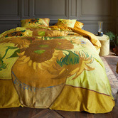 Bedding House x Van Gogh Yellow Tourmesol Van Gogh Cotton Sateen Quilt Cover Set