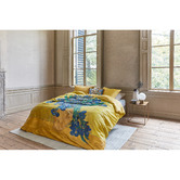 Bedding House x Van Gogh Yellow Van Gogh Irises Cotton Sateen Quilt Cover Set