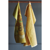 Bedding House x Van Gogh Yellow Van Gogh Tournesol Cotton Teatowel
