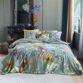 Bedding House x Van Gogh Green Partout des Fleurs Quilt Cover Set