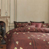 Bedding House x Van Gogh Red Plum Blossoms Cotton Sateen Quilt Cover Set