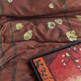 Bedding House x Van Gogh Red Plum Blossoms Cotton Sateen Quilt Cover Set
