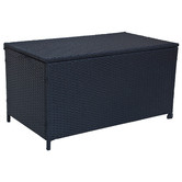 Ever Dreaming Living Gordon PE Wicker Outdoor Storage Box