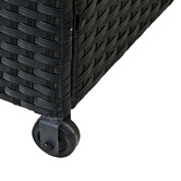 Ever Dreaming Living Gordon PE Wicker Outdoor Storage Box