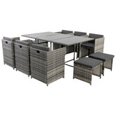 Ever Dreaming Living 10 Seater Beauchamp Outdoor Dining Set