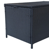 Ever Dreaming Living Gordon PE Wicker Outdoor Storage Box