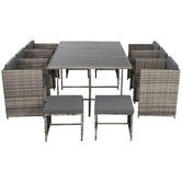Ever Dreaming Living 10 Seater Beauchamp Outdoor Dining Set