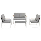 Ever Dreaming Living 4 Seater Mowbray Outdoor Sofa Set