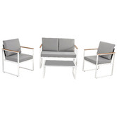 Ever Dreaming Living 4 Seater Mowbray Outdoor Sofa Set