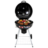 Ever Dreaming Living Black Expert Grill Charcoal Kettle Barbeque