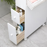 Ever Dreaming Living Kamila Toilet Roll Holder Storage Cabinet